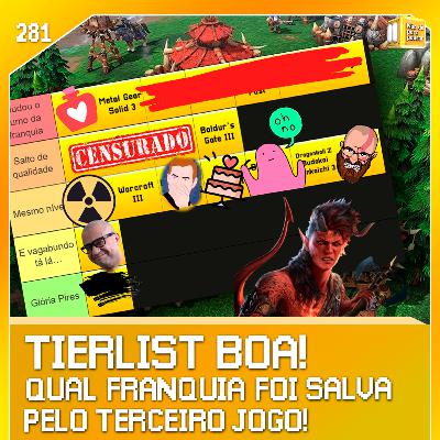 Tier list: franquias com 3º título superior | NDPP #281 Tier list: franquias com 3º título superior | NDPP #281