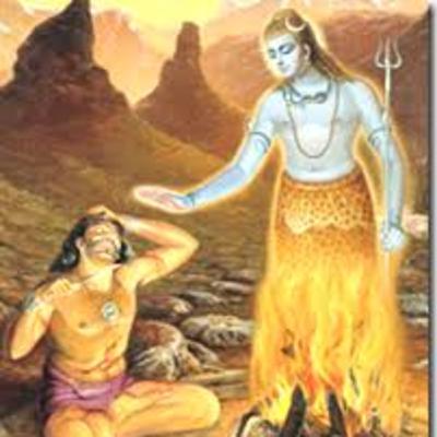 Dashakam 089 Vrukasura and Testing by Bhrugu