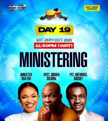 Hallelujah Challenge || Oct 2025 || Day 19