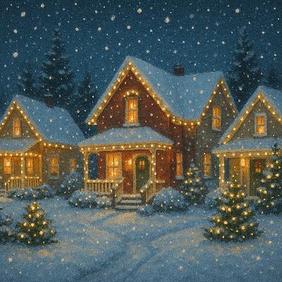 I'm Sorry, Why Are You Christmas Lights On?