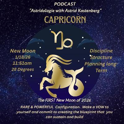 156. New Moon in Capricorn: Jan. 18, 2026