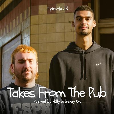 Takes from the Pub EP.28 Weekend Review, Ange Gone after 39 days, Top 5 Hospo pet hates. Takes from the Pub EP.28 Weekend Review, Ange Gone after 39 days, Top 5 Hospo pet hates.