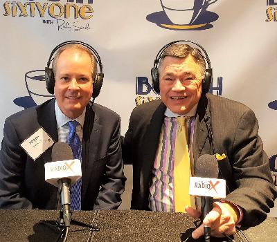 Frank Bell, Founder of Inspire CIO visits Booth 61 with Ricky Steele