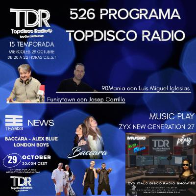 526 Programa Topdisco Radio - ZYX Italo Disco Radio Show 32 - Funkytown - 90mania - 29.10.25