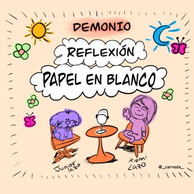 REFLEXIONES, PAPEL EN BLANCO.🐶📜🐶