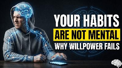 Your Habits Are NOT Mental (Why Willpower Fails) | Ep. 356