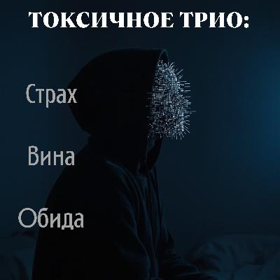 Токсичное трио: страх, вина, обида. Три чувства, которые сжигают изнутри. И как перестать жить ими.