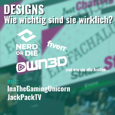 Ein schön designter Twitch Stream ist wichtig! Oder nicht? - mit InaTheGamingUnicorn, JackPackTV