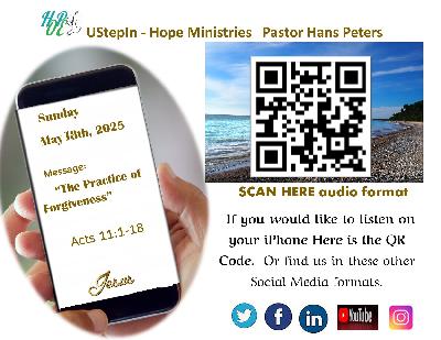 The Practice of Forgiveness - Acts 11:1-18