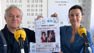 Concierto solidario de Integra Marina Baixa en el Centro Social de Altea