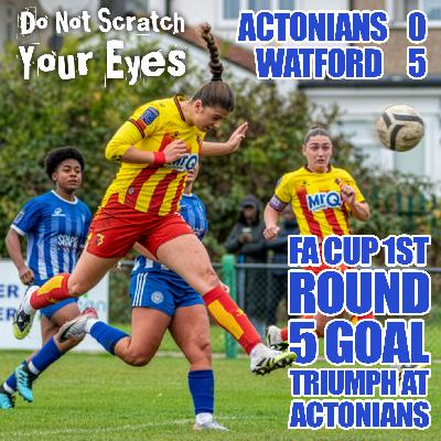 ACTONIANS 0-5 WATFORD FC WOMEN ACTONIANS 0-5 WATFORD FC WOMEN