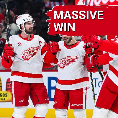MASSIVE WIN: Red Wings shutout Montreal Canadiens in battle for top of the Atlantic MASSIVE WIN: Red Wings shutout Montreal Canadiens in battle for top of the Atlantic