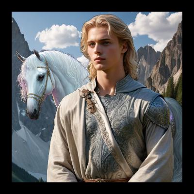 3.6. Un cavallo bianco (La parte divina)