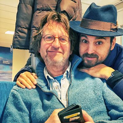 met vriend en filmmaker-collega Thom Verheul