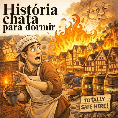 Como o Grande Incêndio de Londres se tornou tão devastador 💤 | História Chata para Dormir