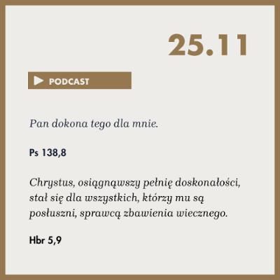 Poranek ze Słowem na 25 listopada 2025
