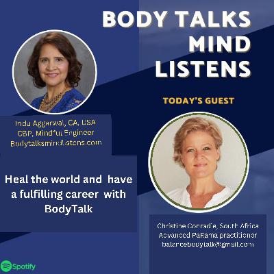 BodyTalk as a fulfilling career and a tool to heal the world!