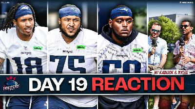Kyle Williams is BACK, Patriots SHOPPING Tackles Around