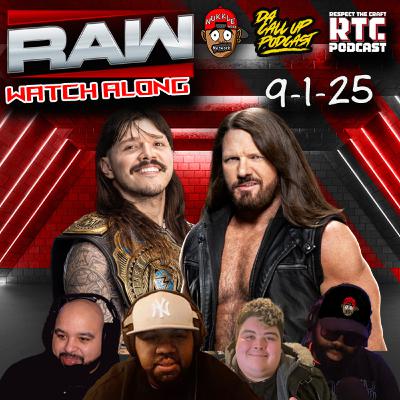 MONDAY NIGHT RAW LIVE STREAM 9-1-25- Dirty Dom vs Aj Styles #wweraw #netflix
