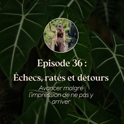 EP.36 - Échecs, ratés et détours : avancer malgré l’impression de ne pas y arriver
