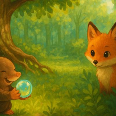 Mio, der mutige Maulwurf auf Schatzsuche | „Gute Nacht“-Geschichte Mio, der mutige Maulwurf auf Schatzsuche | „Gute Nacht“-Geschichte