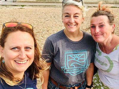 E2: Claire Potter on circular economy design, living on a boat, dinosaurs and Ghost Net Busting.