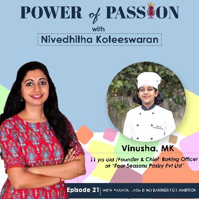 With Passion, age is no Barrier for ambition with Vinusha MK : POP21 With Passion, age is no Barrier for ambition with Vinusha MK : POP21