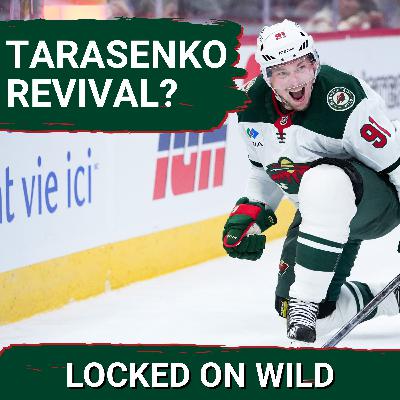 REVIVAL: Minnesota Wild’s Vladimir Tarasenko RESURGENCE is Top Surprise; Is Production Sustainable?
