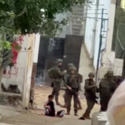 Video shows Palestinian child after shooting by Israeli forces
