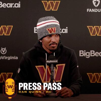 QB Jayden Daniels | October 29, 2025 | Press Pass | Washington Commanders | NFL