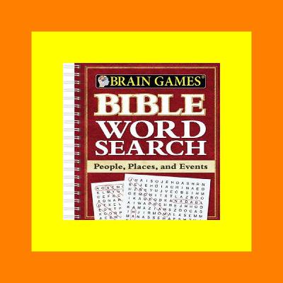 Free Download Brain Games - Bible Word Search People  Places  and Events Ebook READ ONLINE