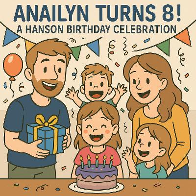 Anailyn Turns 8! A Hanson Birthday Celebration on We Are The Hansons