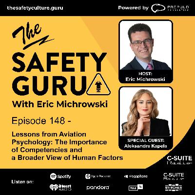 Episode 148 - Lessons from Aviation Psychology: The Importance of Competencies and a Broader View of Human Factors with Aleksandra Kapela Episode 148 - Lessons from Aviation Psychology: The Importance of Competencies and a Broader View of Human Factors with Aleksandra Kapela