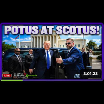 POTUS AT SCOTUS! | LIVE FROM AMERICA 4.1.26 11AM