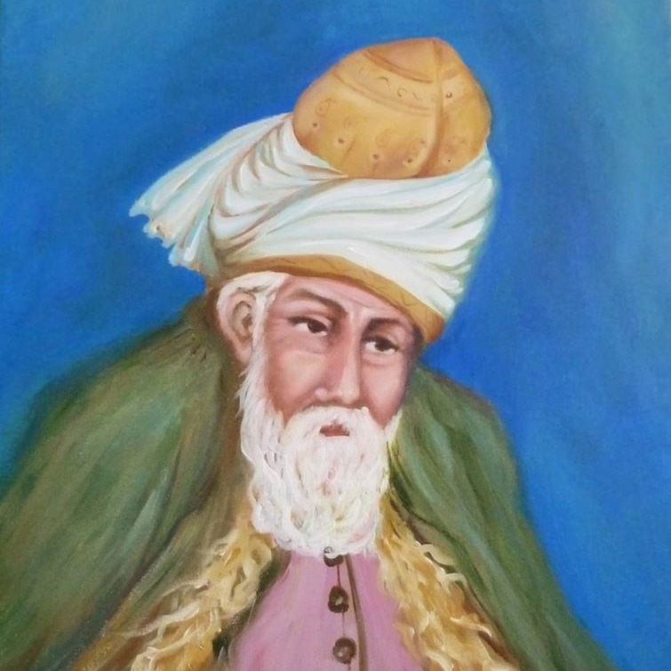 اي با من و پنهان چو دل از دل سلامت مي کنم - مولوی بلخی