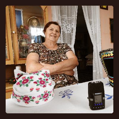 Te panieńskie myśle. Rozmowa z mistrzynią — Weroniką Zyśk [Kurpie Zielone]
