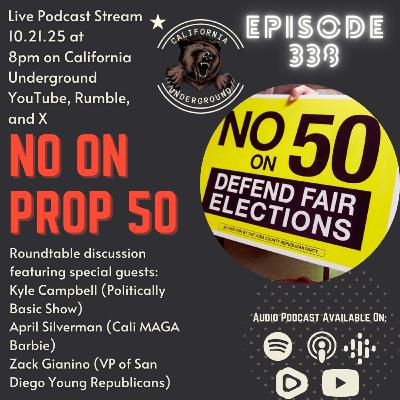 No on Prop 50