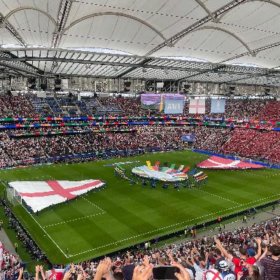 Euro 2024: England 1 Denmark 1 - post-match podcast from the Frankfurt stands