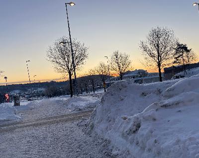 Snökaos, samtal och de andra