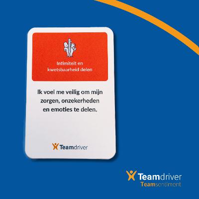 10. Danny Worm over de stelling 'Ik voel me veilig om mijn zorgen, onzekerheden en emoties te delen' 10. Danny Worm over de stelling 'Ik voel me veilig om mijn zorgen, onzekerheden en emoties te delen'