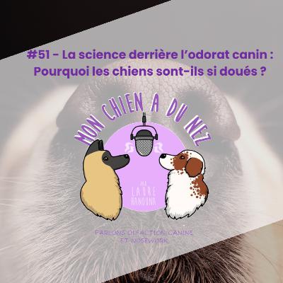 #51 - La science derrière l’odorat canin : Pourquoi les chiens sont-ils si doués ?