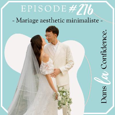 Mariage minimaliste : idées pour un mariage aesthetic, élégant et épuré