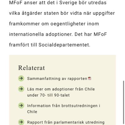När information finns att tillgå, varför görs den inte tillgänglig