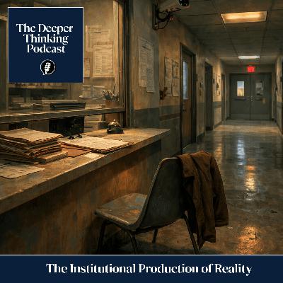 The Institutional Production of Reality - The Deeper Thinking Podcast The Institutional Production of Reality - The Deeper Thinking Podcast
