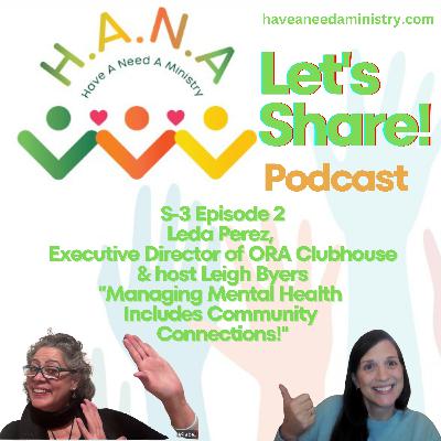 Manage Mental Health Includes Community Connections Manage Mental Health Includes Community Connections