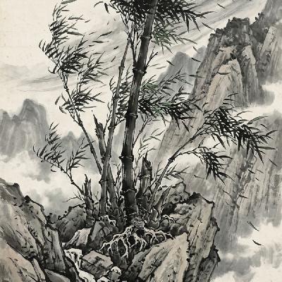 六年级下：竹石：跟着郑板桥死磕到底——岩石缝里长出来的"钉子竹"凭啥笑傲狂风？