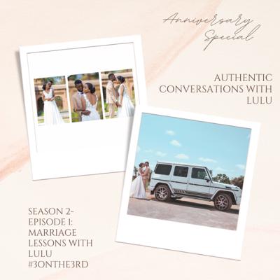 Marriage lessons from Lulu: 3years Anniversary Special #3onthe3rd Marriage lessons from Lulu: 3years Anniversary Special #3onthe3rd