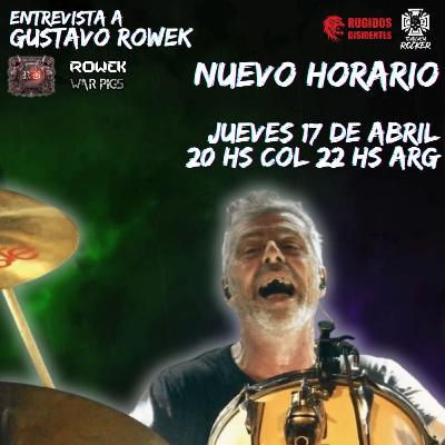 Entrevista a Gustavo Rowek, baterista de Entre el Cielo y el Infierno, en exclusiva. Entrevista a Gustavo Rowek, baterista de Entre el Cielo y el Infierno, en exclusiva.