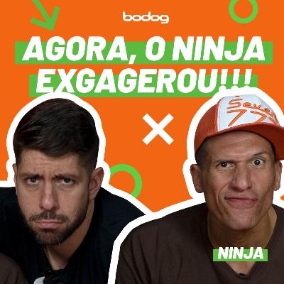 #33 NINJA quase MATOU Rudy Landucci (de tanto rir!) Pt. 1 🐱‍👤🤣