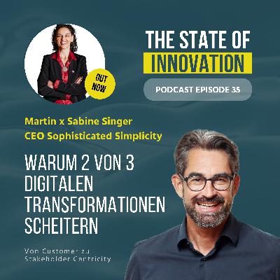 #35 Warum 2 von 3 digitalen Transformationen scheitern